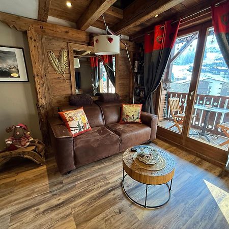 Ferienwohnung Le Coup De Coeur Les Houches Exterior foto