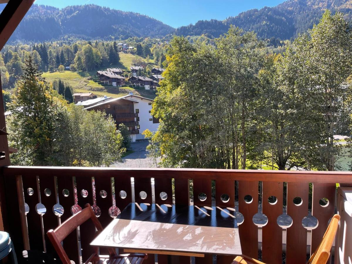 Ferienwohnung Le Coup De Coeur Les Houches Exterior foto