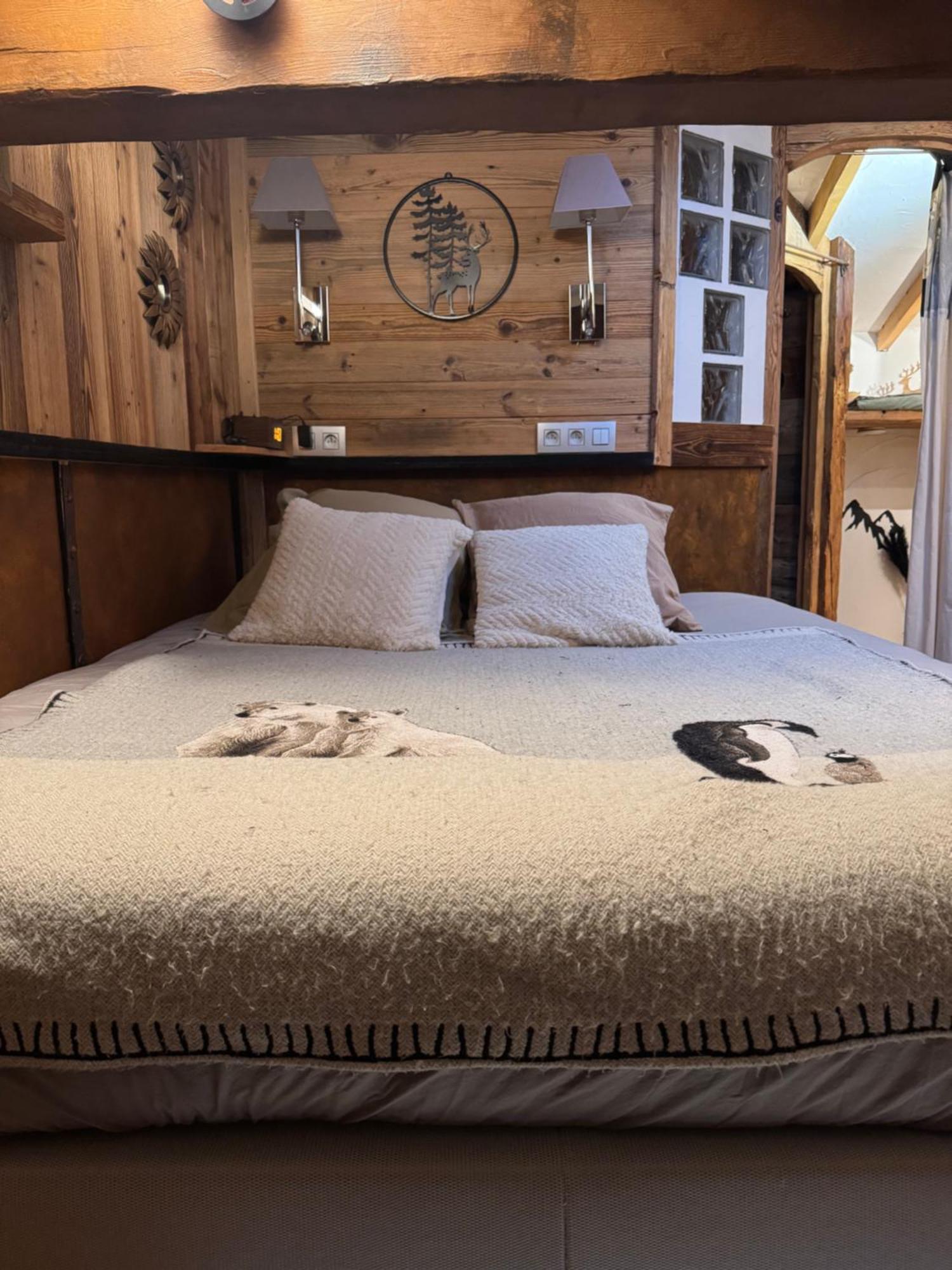 Ferienwohnung Le Coup De Coeur Les Houches Exterior foto