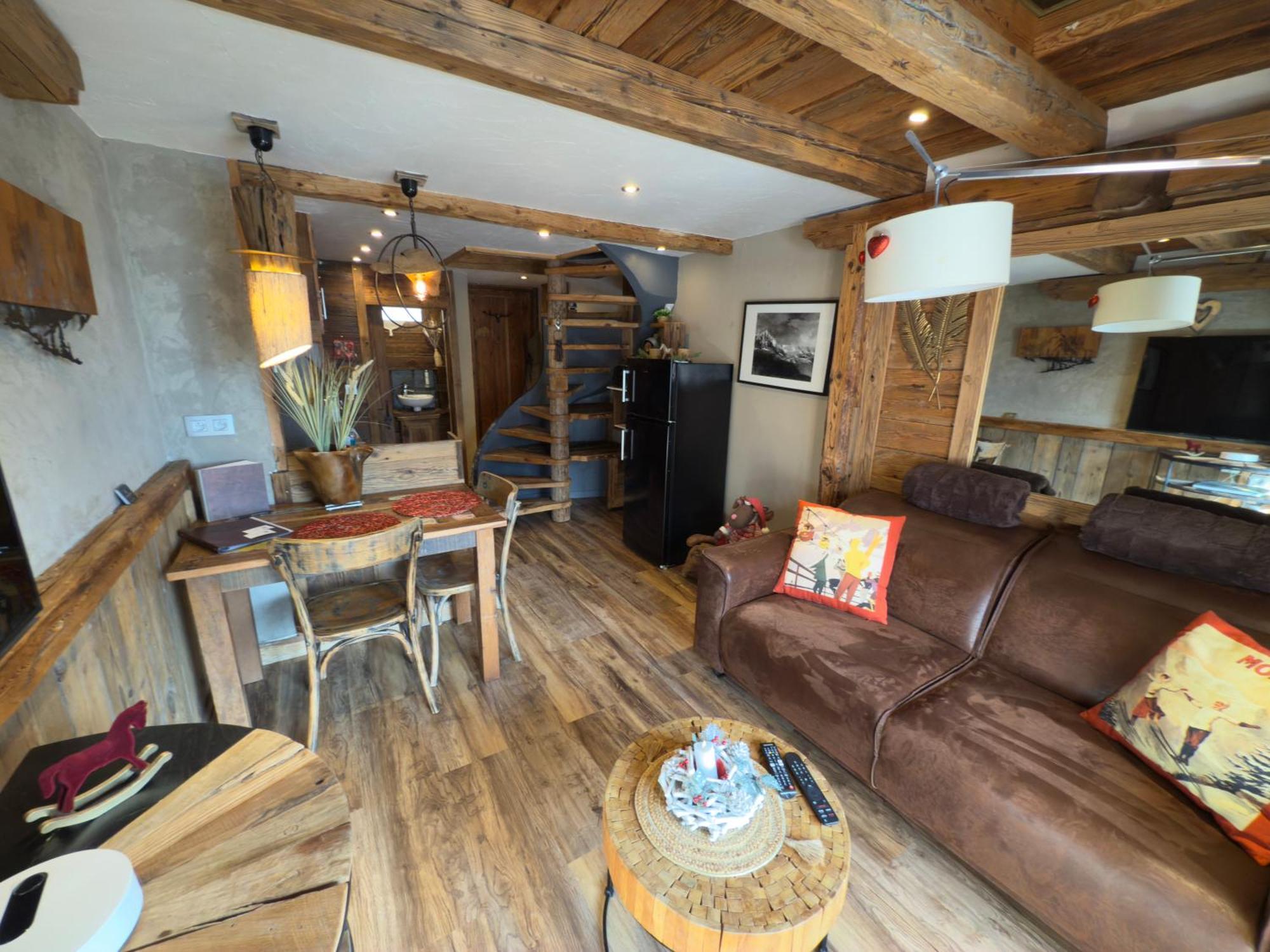 Ferienwohnung Le Coup De Coeur Les Houches Exterior foto