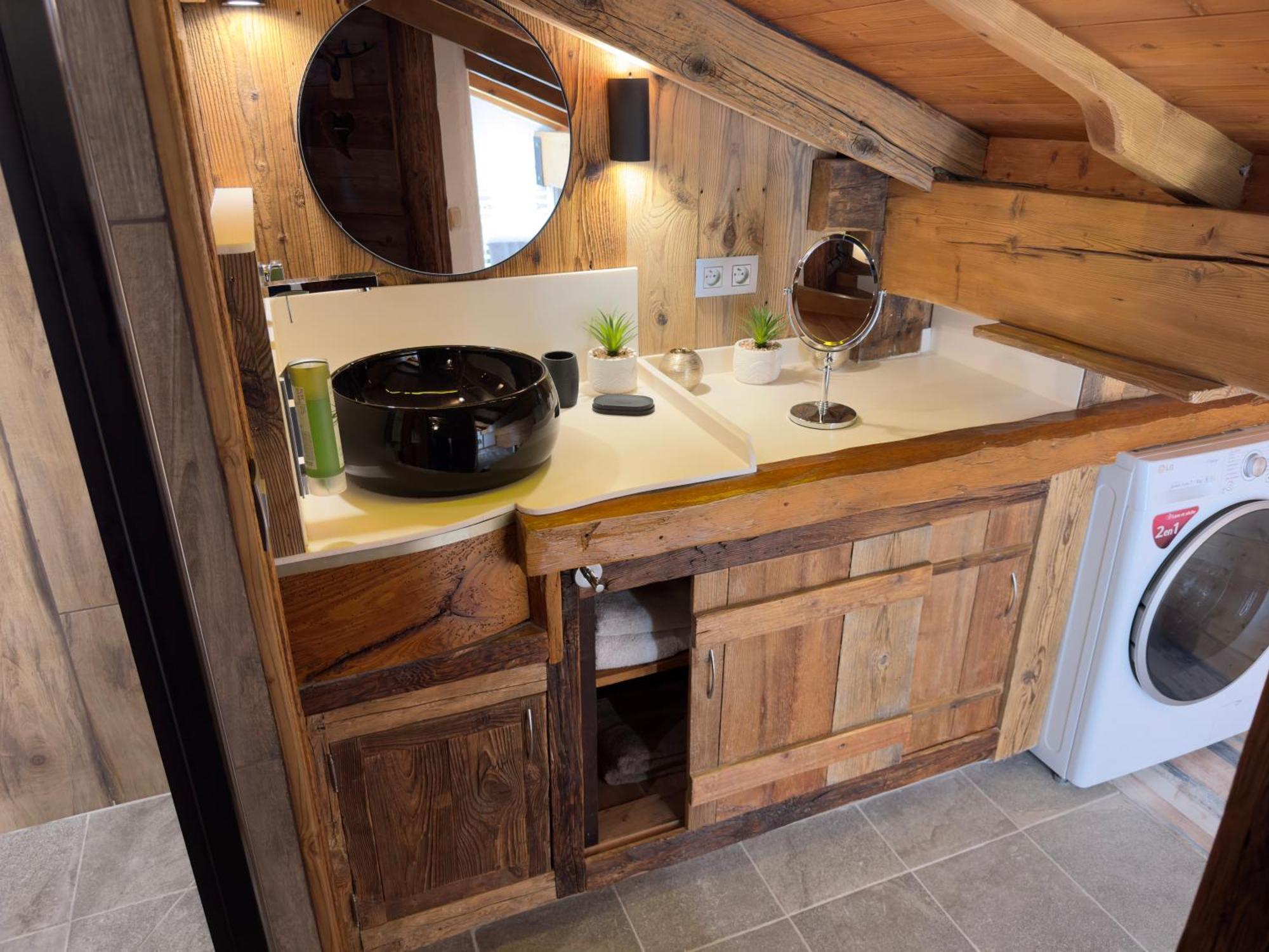 Ferienwohnung Le Coup De Coeur Les Houches Exterior foto